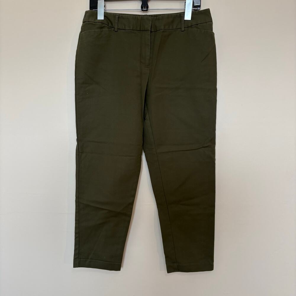 Liz Claiborne Emma Olive Ankle Pants Size 10